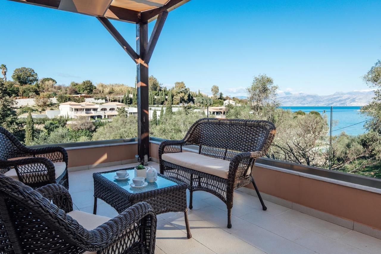 Villa Breeze & Villa Coco By Konnect, Avlaki Beach Kassiopi Bagian luar foto